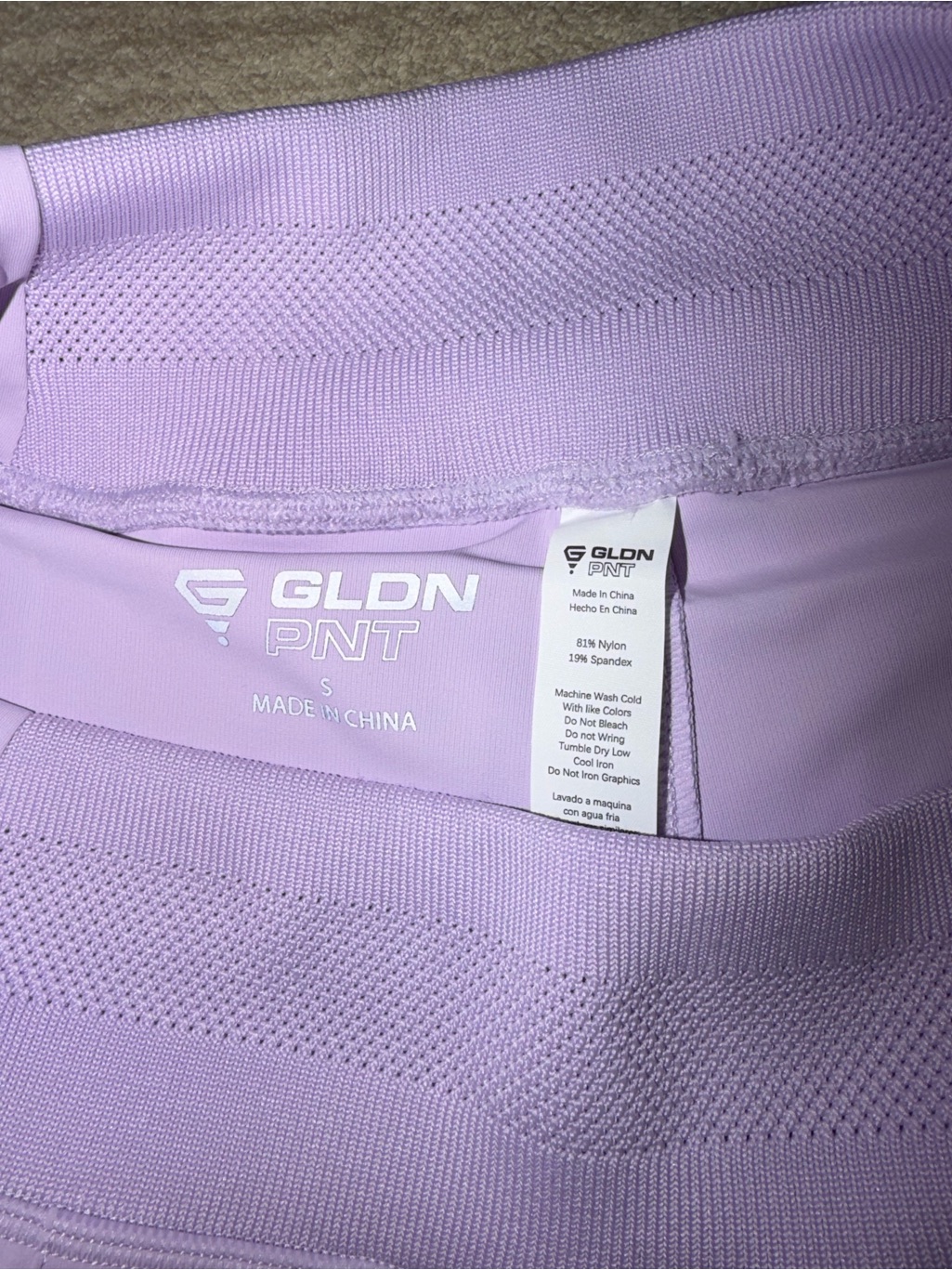 Gldn Pnt Lilac Circle Skort — image 4 of 5